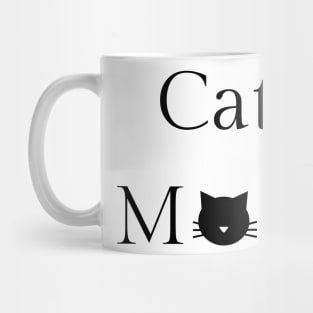 cat mom logo Mug